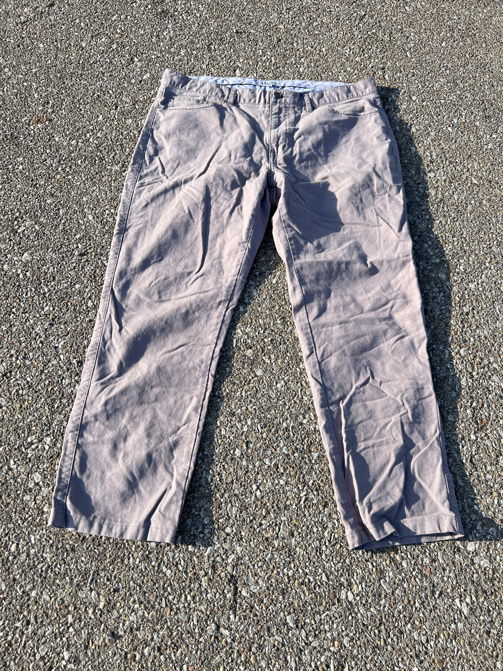 Peter Millar Pants Mens 36x32 Beige Chino Straight Leg Casual Business Wear